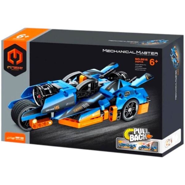 iM. Master Beyaz Yarış Arabası 202 Parça 5816