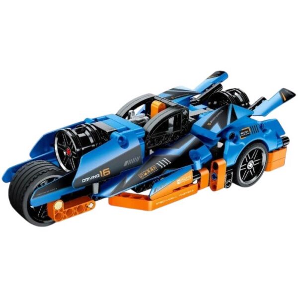 iM. Master Beyaz Yarış Arabası 202 Parça 5816