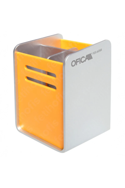 Ofica Sarı Gri Kare Masa Kalemlik FES-60SR