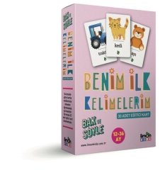 Benim İlk Kelimelerim Kutulu Bak Söyle 30 Lu
