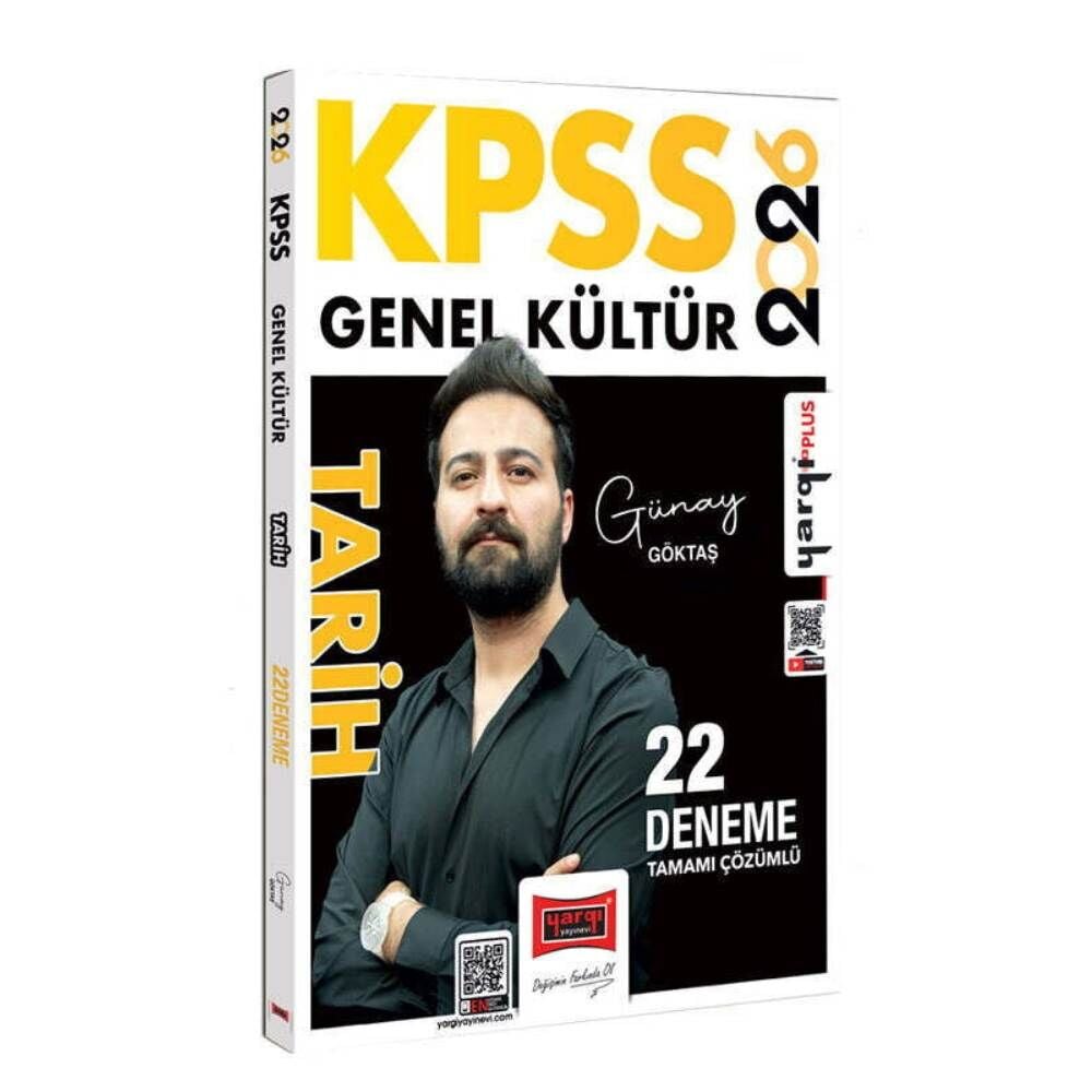 Yargı 2026 KPSS GK Tamamı Çözümlü Tarih 22 Deneme