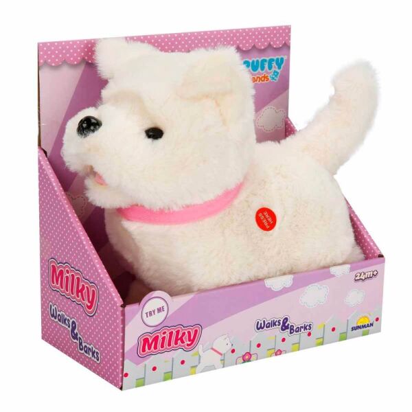 Sevimli Köpek Milky Sesli ve Hareketli 3376
