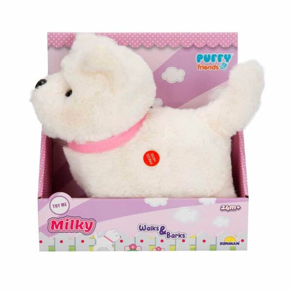 Sevimli Köpek Milky Sesli ve Hareketli 3376