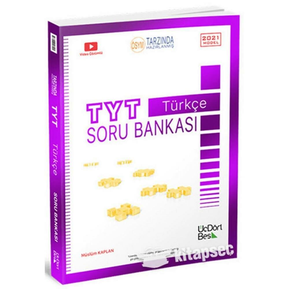 Üçdörtbeş TYT Türkçe Soru Bankası