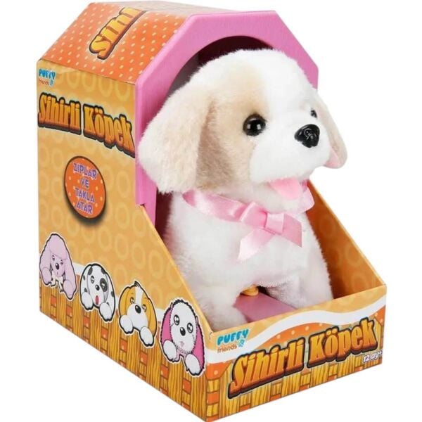 Sihirli Köpek Peluş Takla Atar Sesli