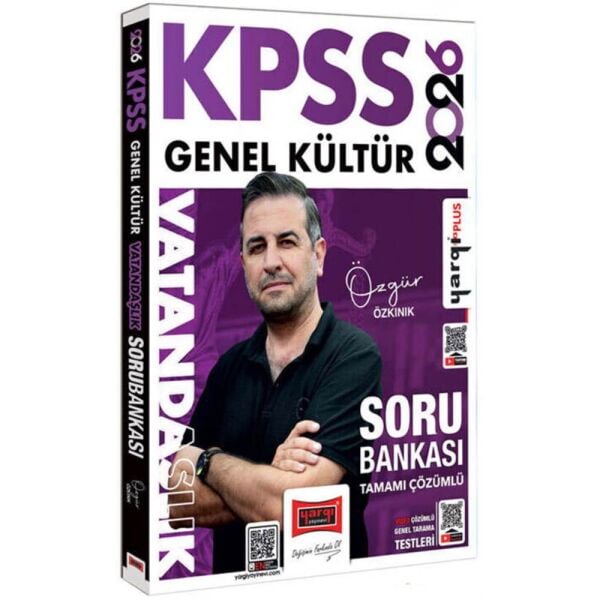 Yargı 2026 KPSS GK Tamamı Çözümlü Vatandaşlık Soru Bankası