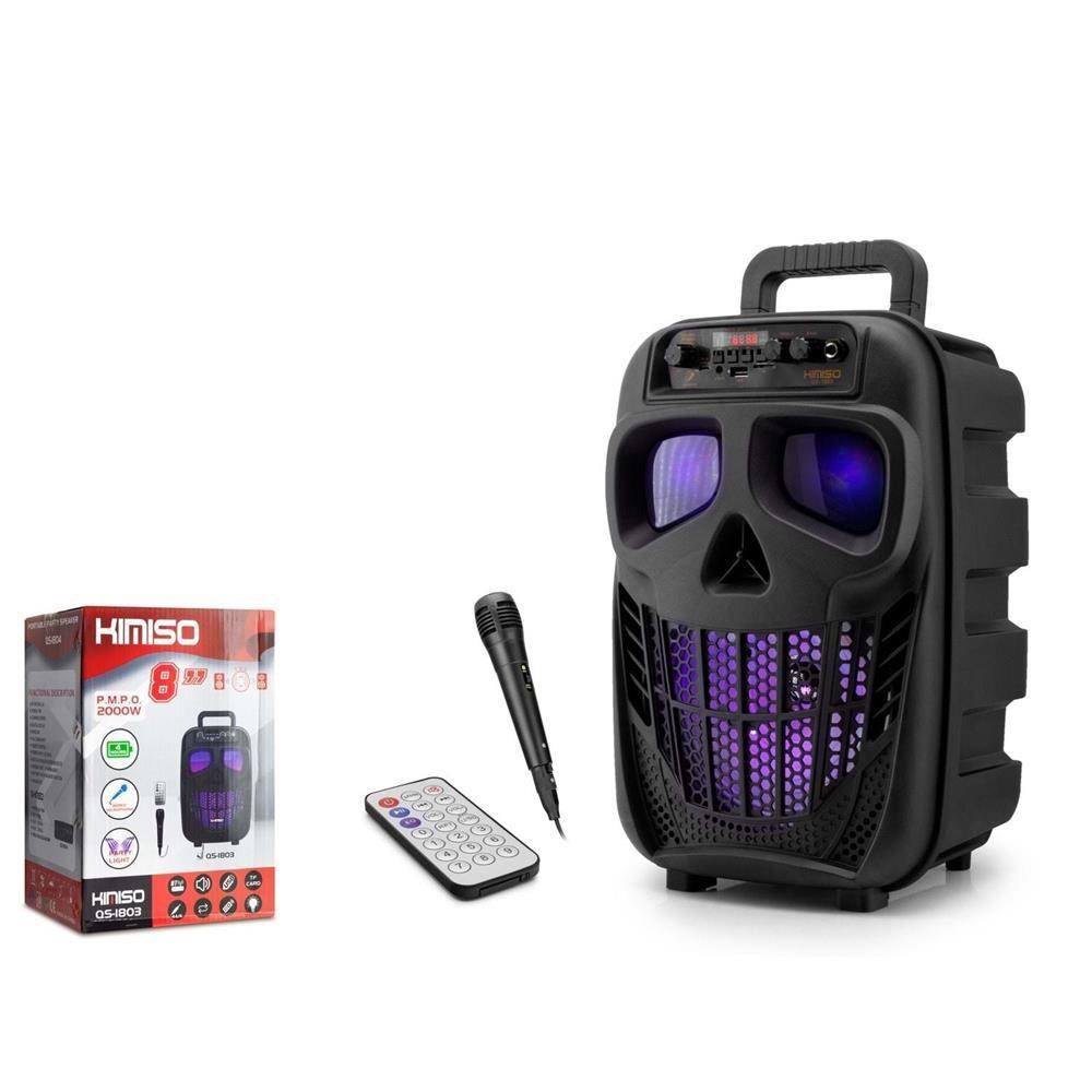 Kimiso QS1803 Bluetooth Speaker 8'' 180-96-138MM (BT-USB-FM -TF-AM-SW)