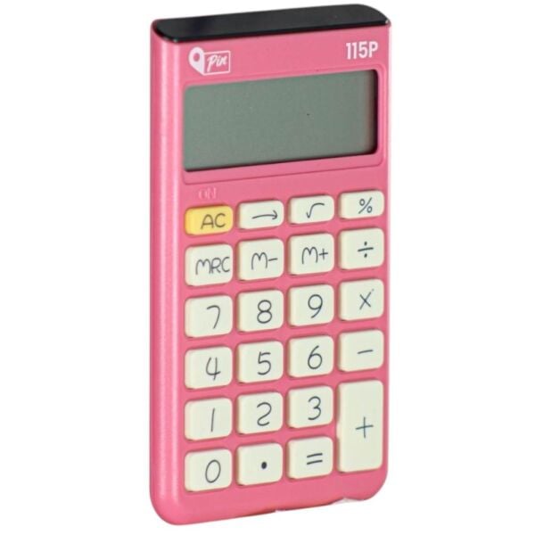 Pin 115P 10 Hane Cep Hesap Makinesi