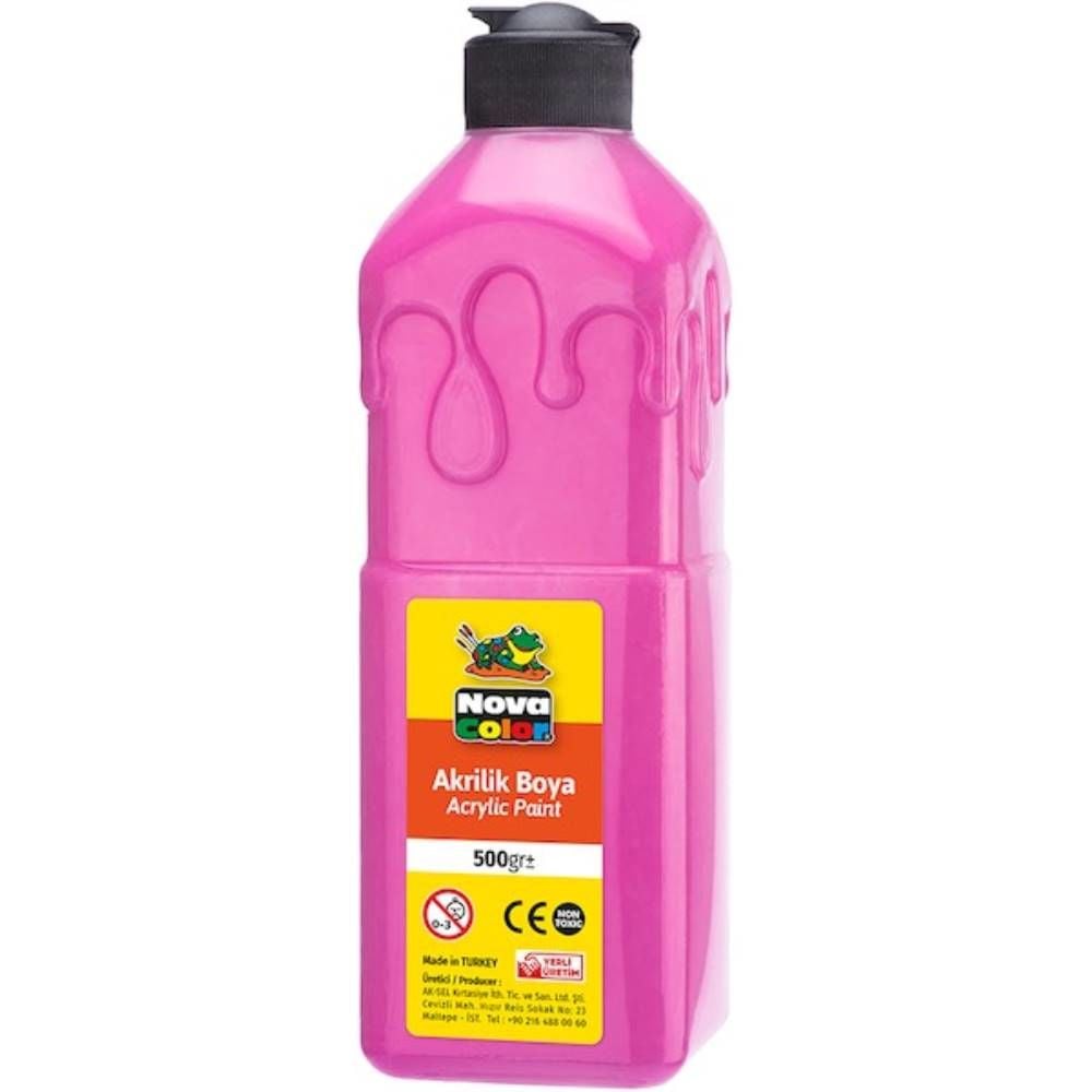 Nova Color Akrilik Boya 500 Gr Pembe Nc-390