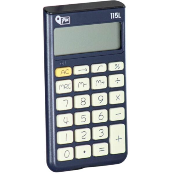 Pin 115L 10 Hane Cep Hesap Makinesi