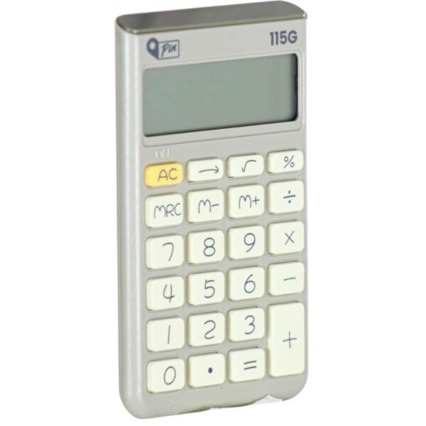 Pin 115G 10 Hane Cep Hesap Makinesi