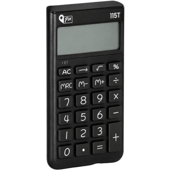 Pin 115 10 Hane Cep Hesap Makinesi