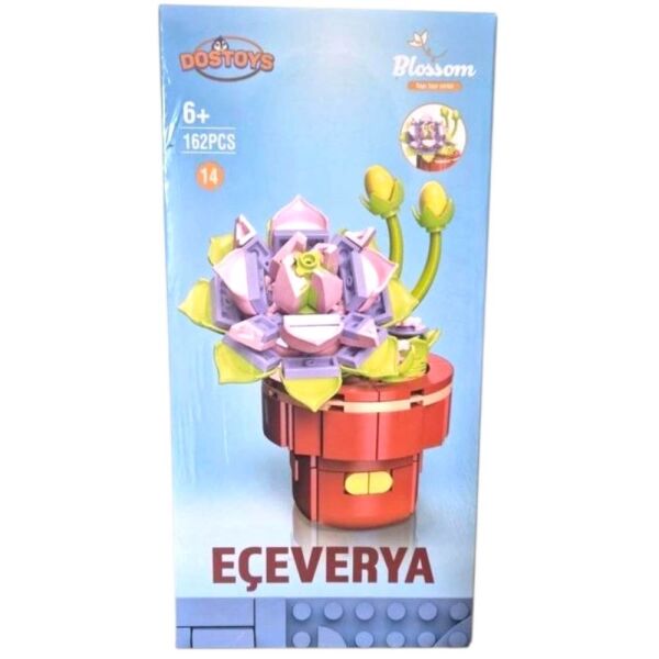 Dostoys 113-10 Eçeverya Saksılı Çiçek Lego