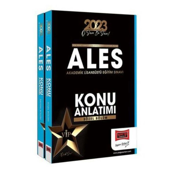 Yargı ALES 2023 Konu Anlatımlı Sayısal + Sözel Set