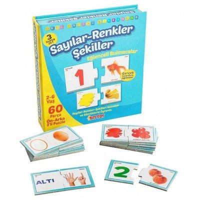 Diytoy Eğlenceli Sayılar Renkler 60 Parça 1444