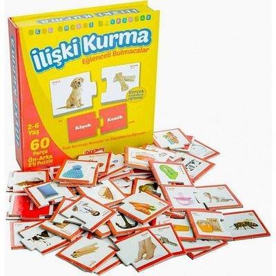 Diytoy Eğlenceli İlişki Kurma 60 Parça 1437