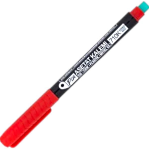 Pin 700 M Kırmızı Asetat Kalemi