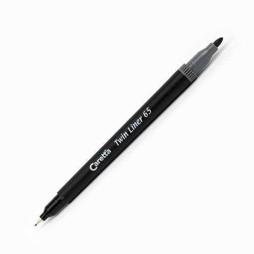 Caretta Twin Liner Çift Uçlu Kalem 65/15 Gri