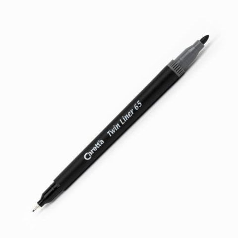 Caretta Twin Liner Çift Uçlu Kalem 65/15 Gri
