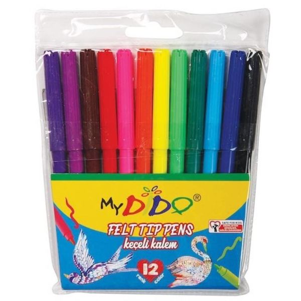 Südor Mydido Keçeli Kalem 12 Li Kk01