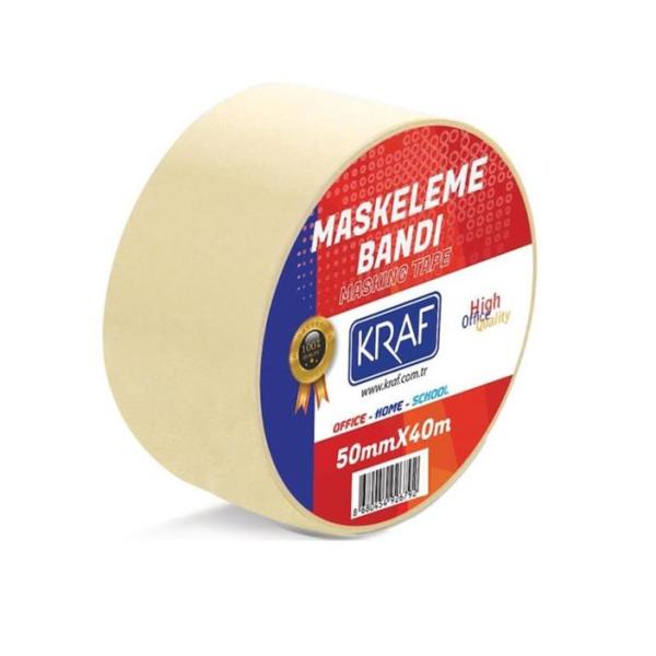 Kraf Maskeleme Bandı 50 mm x 40 mt 4050G