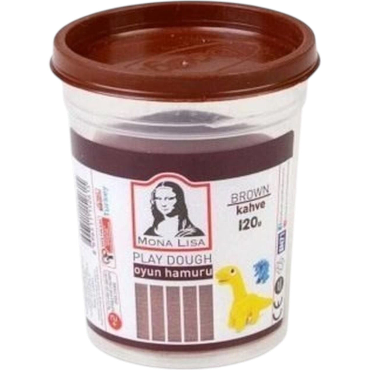 Monalisa Oyun Hamuru 120 gr 240-05 Kahverengi
